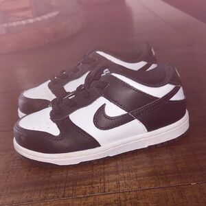 Nike Kids Black and White Sneakers